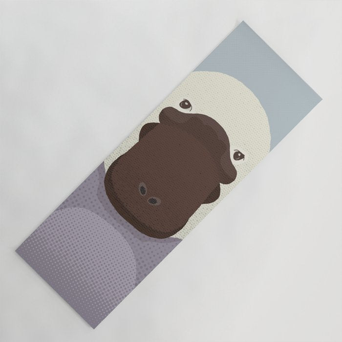 Whimsy Platypus, Animal Portrait Yoga Mat Gallery Image 1