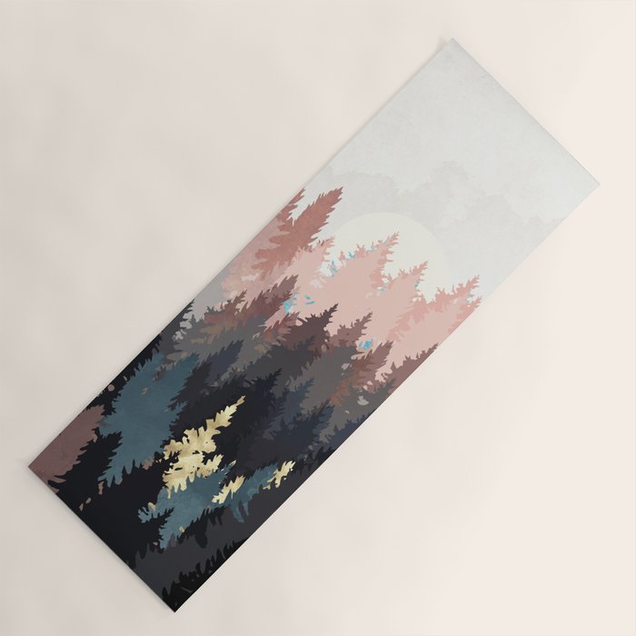 Spring Forest Light Yoga Mat Gallery Image 1