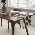 City life connections moonless night Table Runner Gallery Image 2
