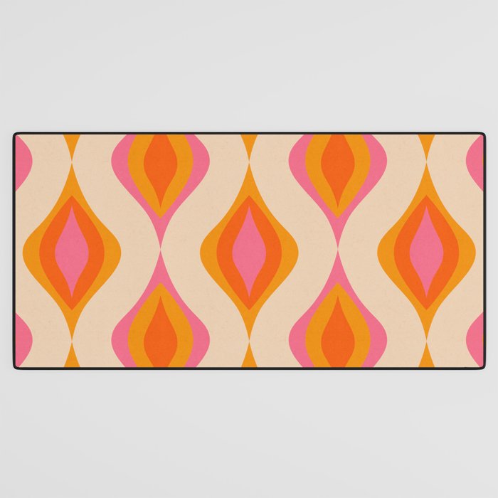 Retro Pattern #1 Desk Mat Gallery Image 3