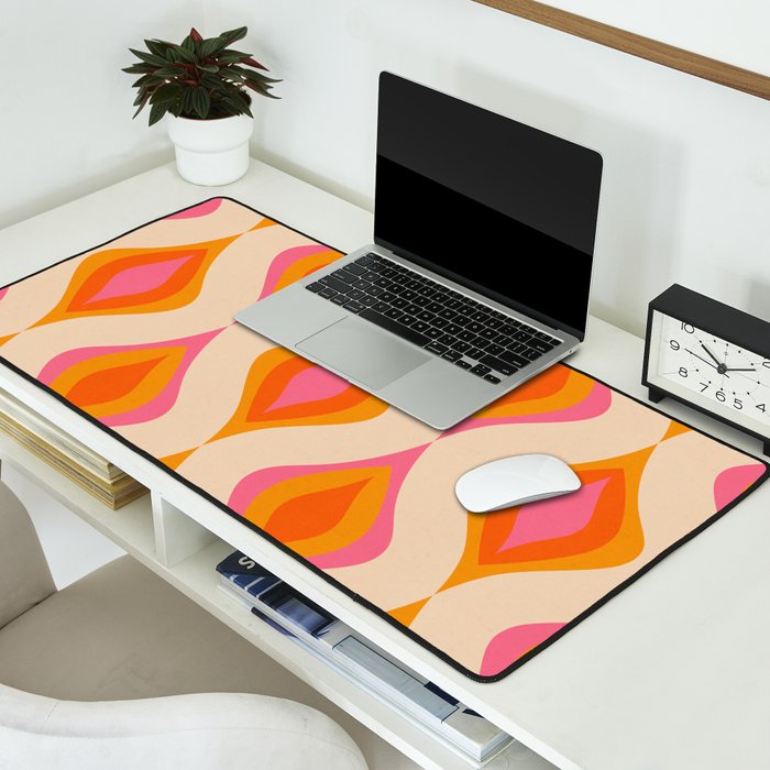Retro Pattern #1 Desk Mat Gallery Image 2