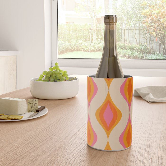 Retro Pattern #1 Wine Chiller Gallery Image 4