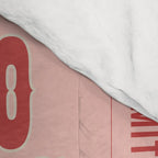 Good Times Retro Ticket, Pink Aesthetic Comforter Gallery Image 4