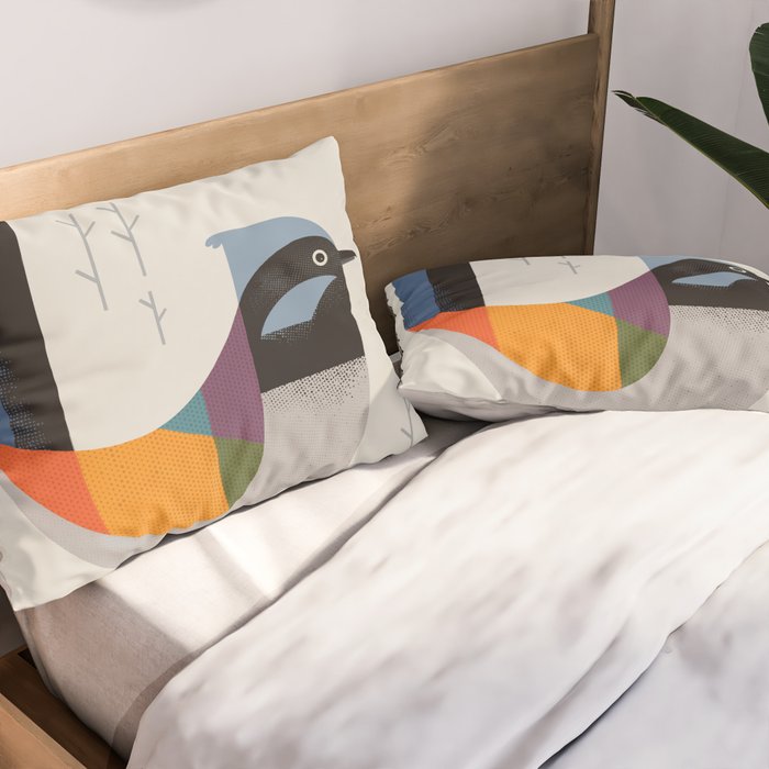 Superb Fairywren Pillow Sham Gallery Image 2