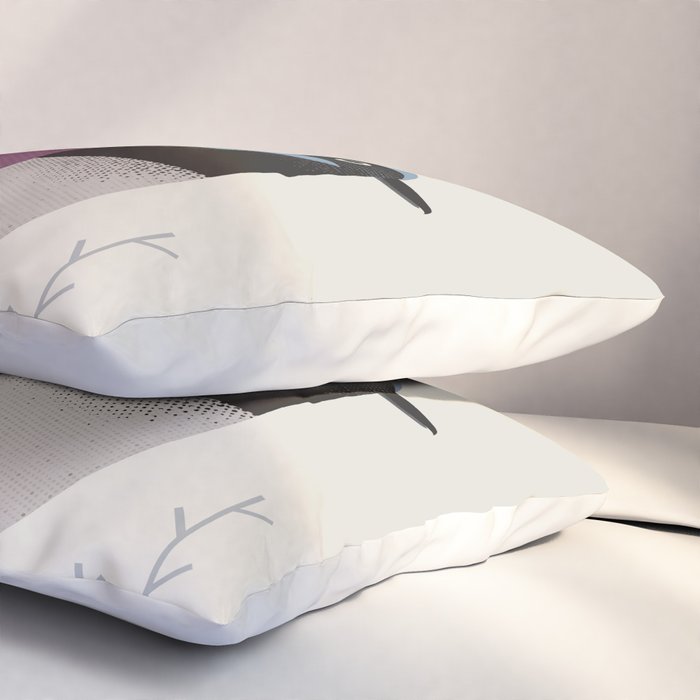 Superb Fairywren Pillow Sham Gallery Image 3