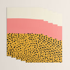 Cheetah & Peach | PATTERN 04: The Retro Edition Wrapping Paper Gallery Image 3