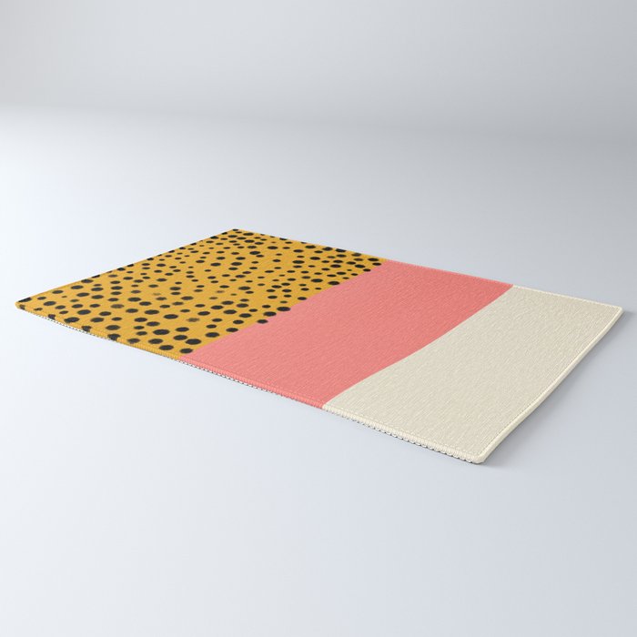 Cheetah & Peach | PATTERN 04: The Retro Edition Rug Gallery Image 3