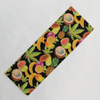 Tropical Cannabis Fruit Yoga Mat Gallery Image 1