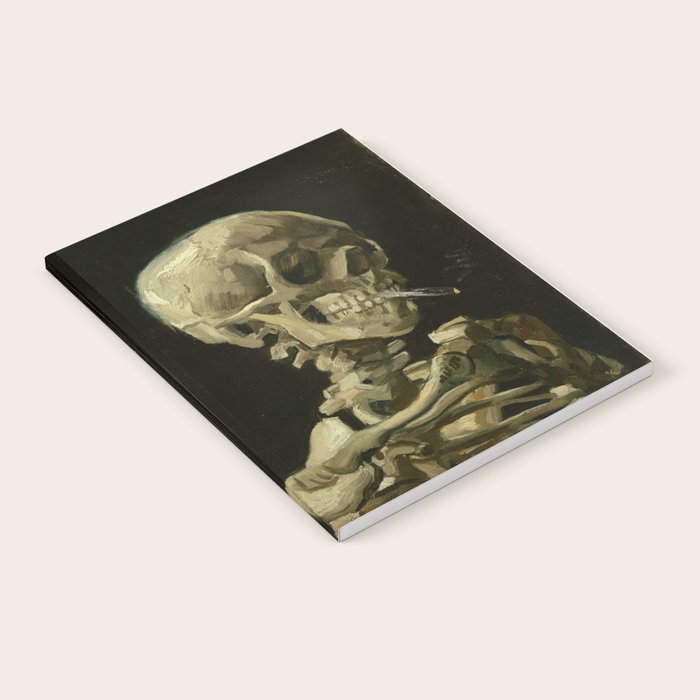 Vincent van Gogh - Skull of a Skeleton with Burning Cigarette Notebook Gallery Image 2