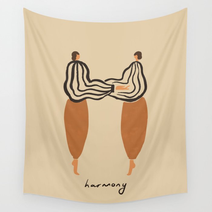 H for Harmony Wall Tapestry Gallery Image 4