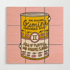 Gemini Soup Wood Wall Art Gallery Image 1