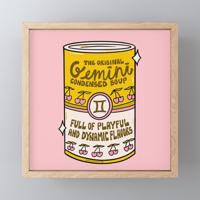 Gemini Soup Mini Art Print Gallery Image 1