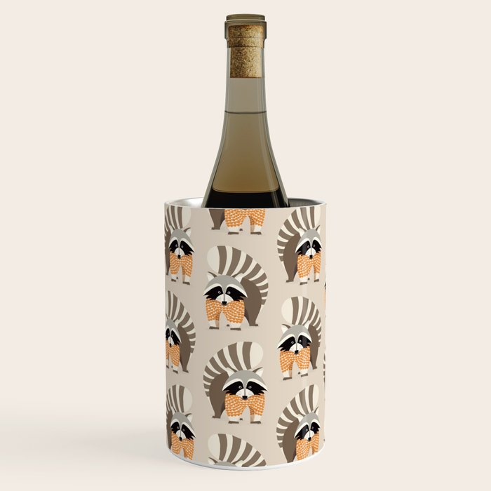 Whimsical Raccoon Wine Chiller Gallery Image 2