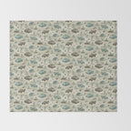 Little Green Toy Soldiers Throw Blanket Gallery Image 2