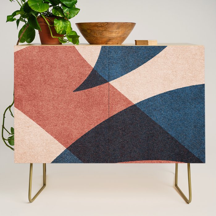 ABSTRACT ALPHABET / Gothic D Credenza Gallery Image 1