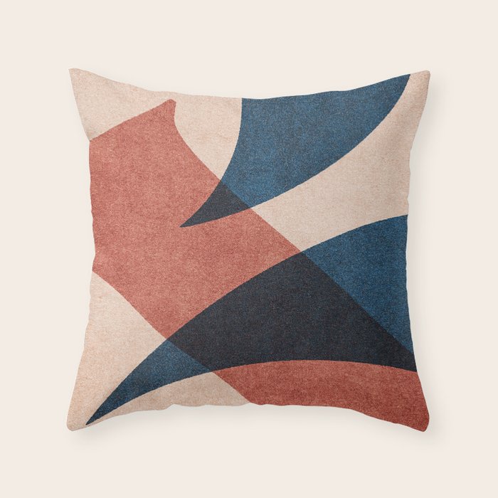 ABSTRACT ALPHABET / Gothic D Throw Pillow Gallery Image 6