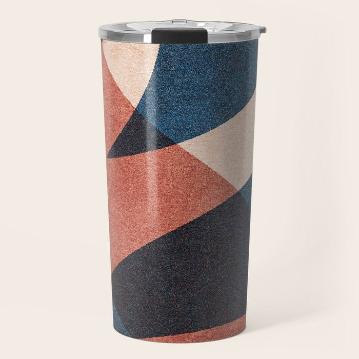 ABSTRACT ALPHABET / Gothic D Travel Mug Gallery Image 1