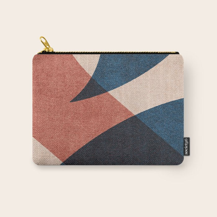 ABSTRACT ALPHABET / Gothic D Carry All Pouch Gallery Image 1