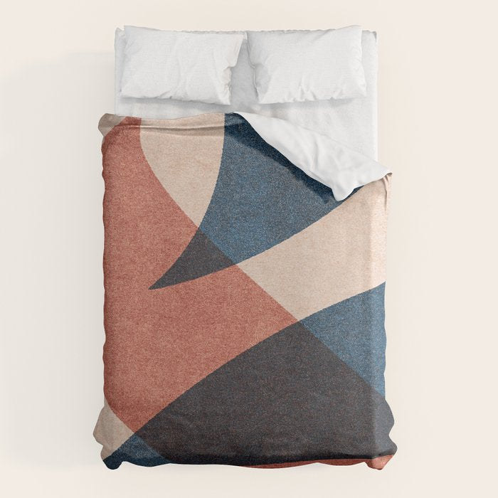 ABSTRACT ALPHABET / Gothic D Duvet Cover Gallery Image 6