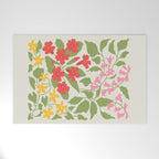 Flower Market 07: Barcelona Welcome Mat Gallery Image 1