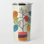 Potted plant 2 Travel Mug Gallery Image 1