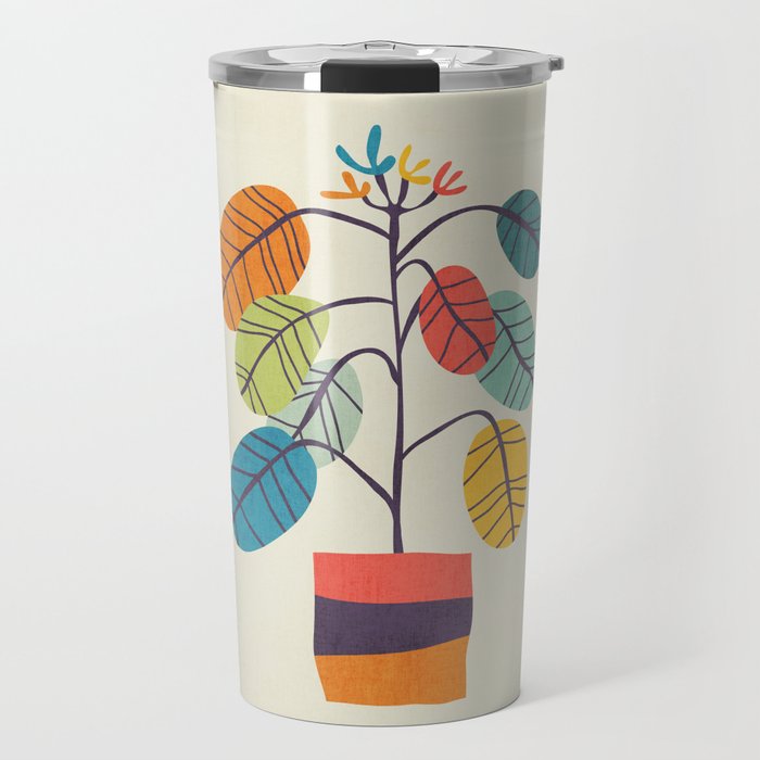 Potted plant 2 Travel Mug Gallery Image 1