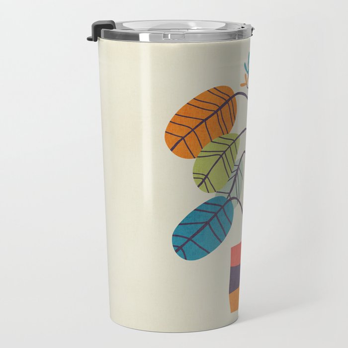 Potted plant 2 Travel Mug Gallery Image 3