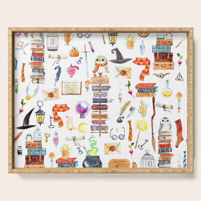Wizard School Serving Tray Gallery Image 1