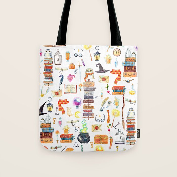 Wizard School Tote Bag Gallery Image 1