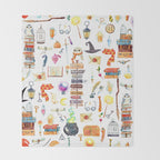 Wizard School Throw Blanket Gallery Image 2