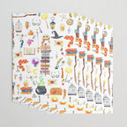 Wizard School Wrapping Paper Gallery Image 3