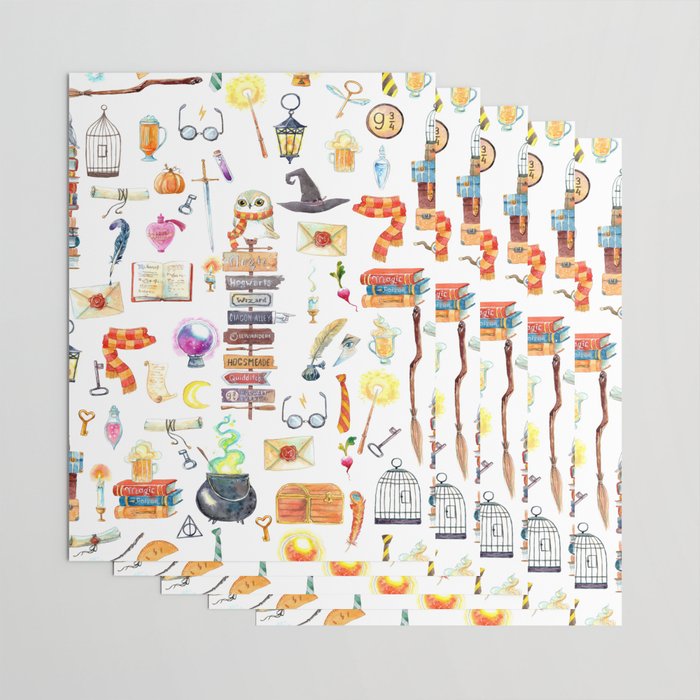 Wizard School Wrapping Paper Gallery Image 3