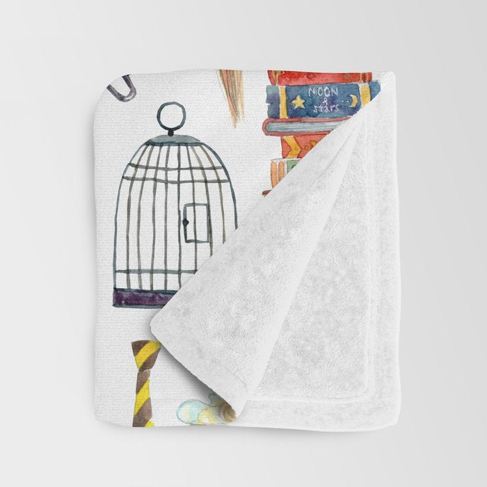 Wizard School Throw Blanket Gallery Image 3