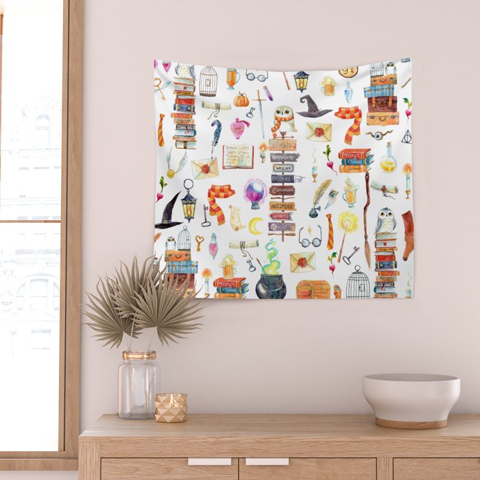 Wizard School Wall Tapestry Gallery Image 2