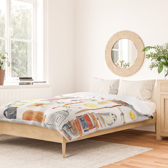 Wizard School Duvet Cover Gallery Image 2