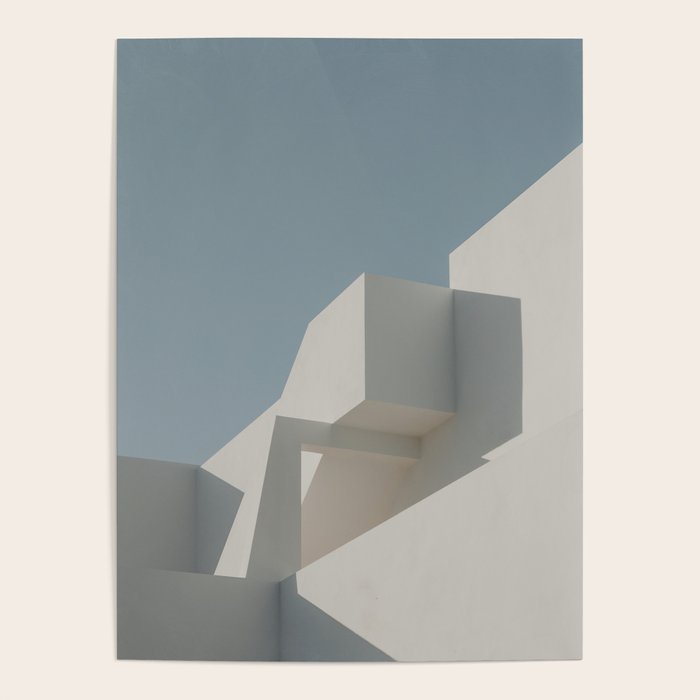 Minimal Architecture Lines And Shadowas Poster Gallery Image 1