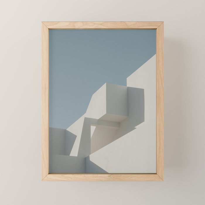 Minimal Architecture Lines And Shadowas Mini Art Print Gallery Image 1