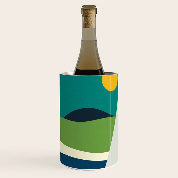 mid century sails Wine Chiller Gallery Image 2