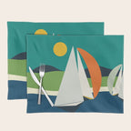 mid century sails Placemat Gallery Image 1