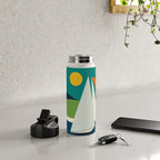 mid century sails Water Bottle Gallery Image 4