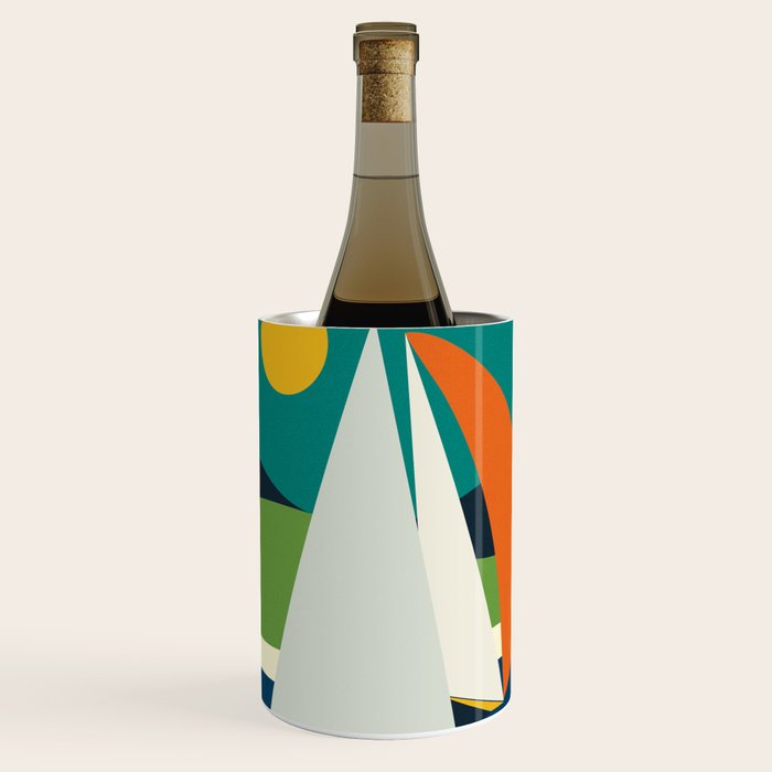 mid century sails Wine Chiller Gallery Image 1