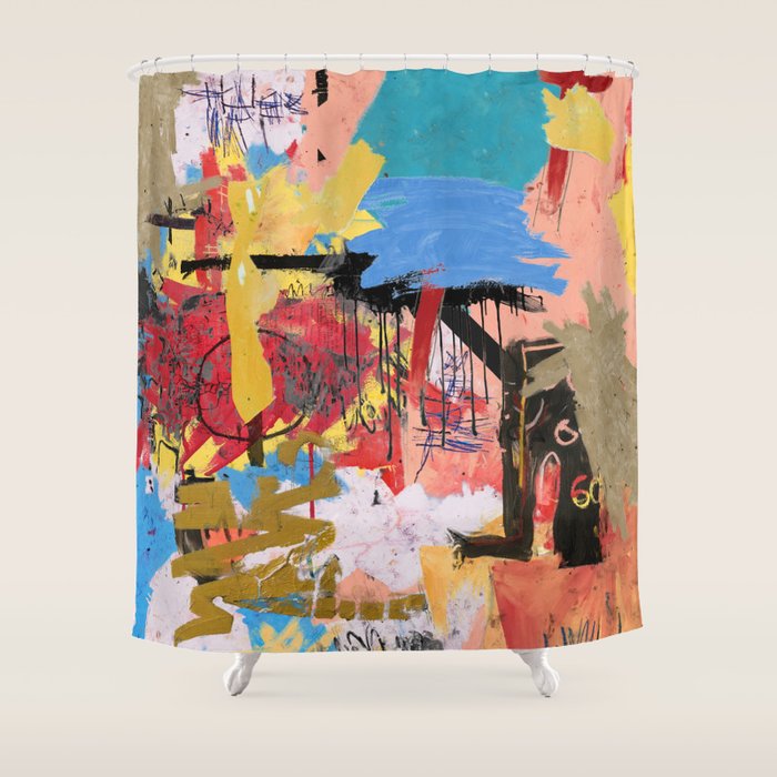 What is Expressionism Shower Curtain Gallery Image 1