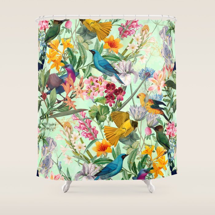 Tropical Paradise II Shower Curtain Gallery Image 1