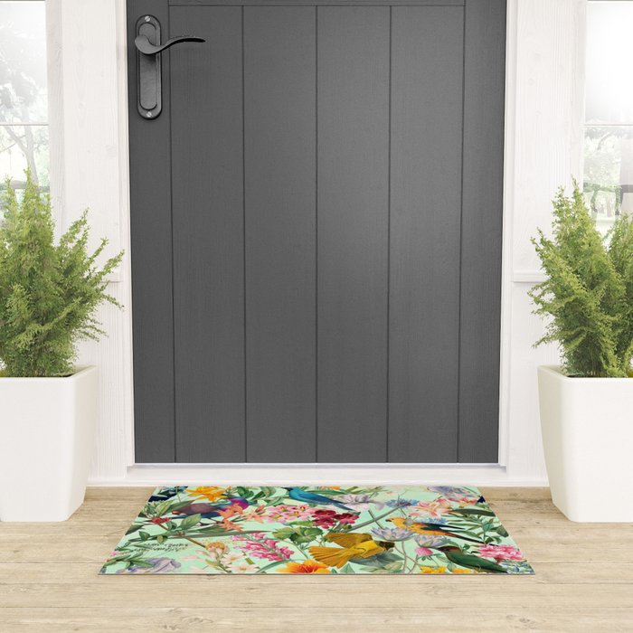 Tropical Paradise II Welcome Mat Gallery Image 3