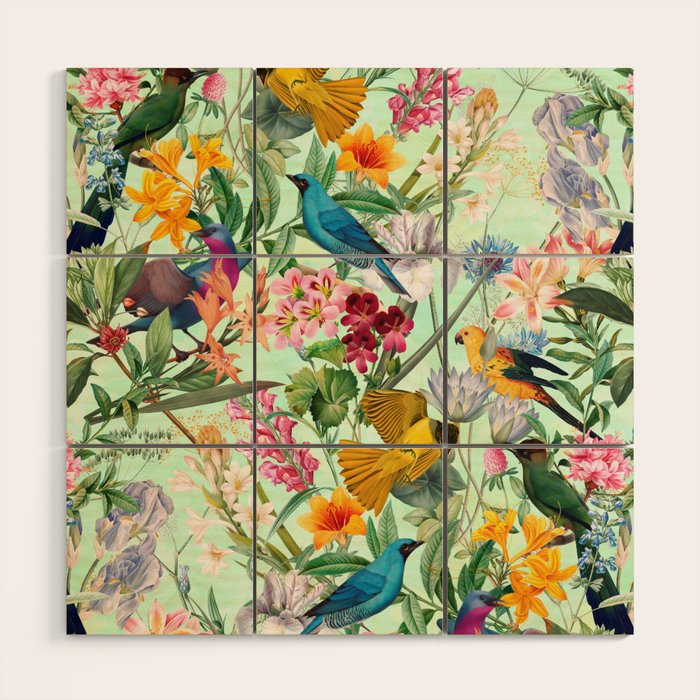 Tropical Paradise II Wood Wall Art Gallery Image 1