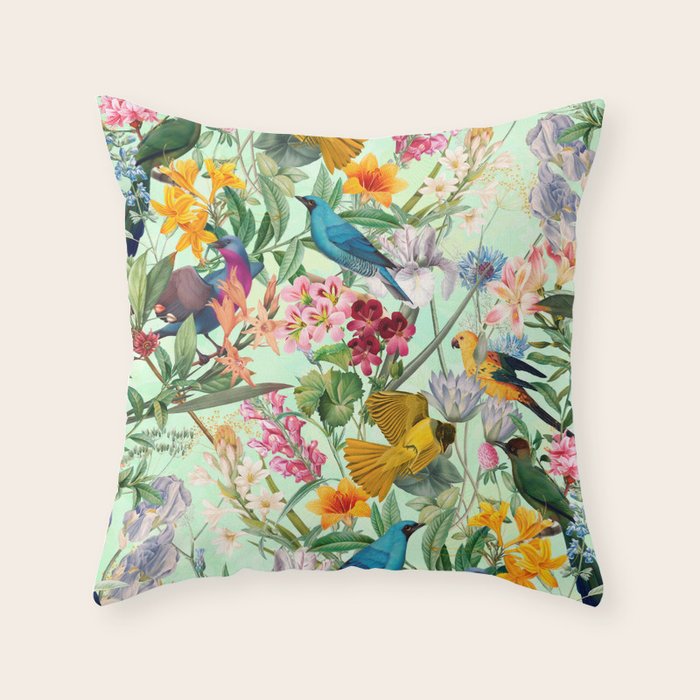 Tropical Paradise II Throw Pillow Gallery Image 6