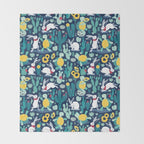 The tortoise and the hare Throw Blanket Gallery Image 2
