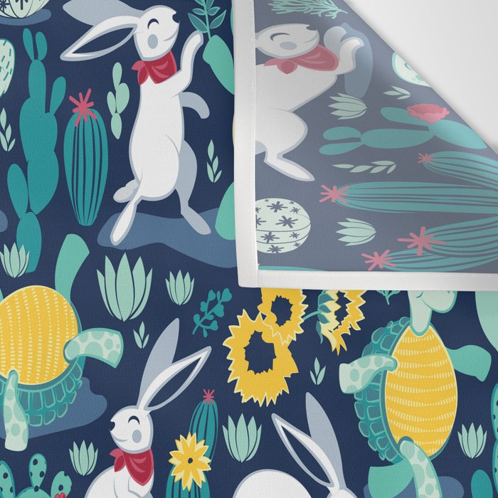 The tortoise and the hare Wall Tapestry Gallery Image 3