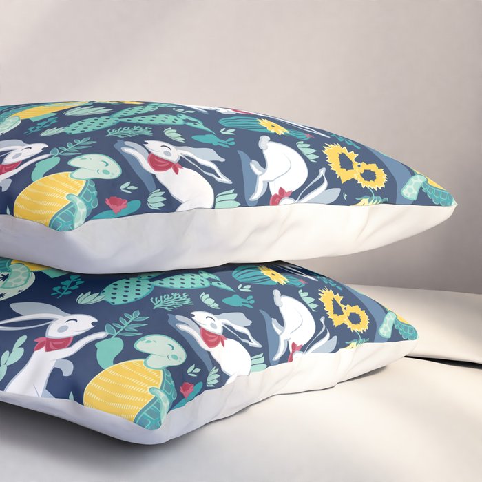 The tortoise and the hare Pillow Sham Gallery Image 3