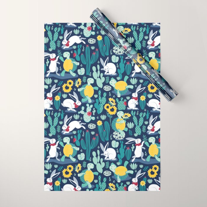 The tortoise and the hare Wrapping Paper Gallery Image 1